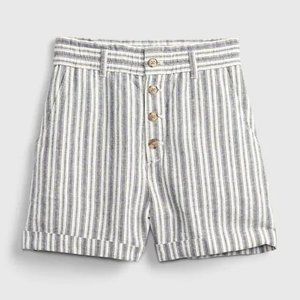 NWT GAP High Rise Linen Shorts